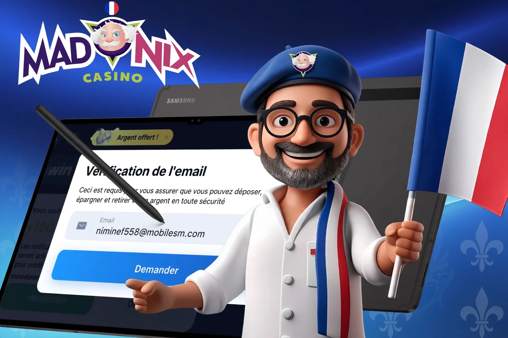 Détails de la procédure de vérification d'identité sur la plateforme Madnix