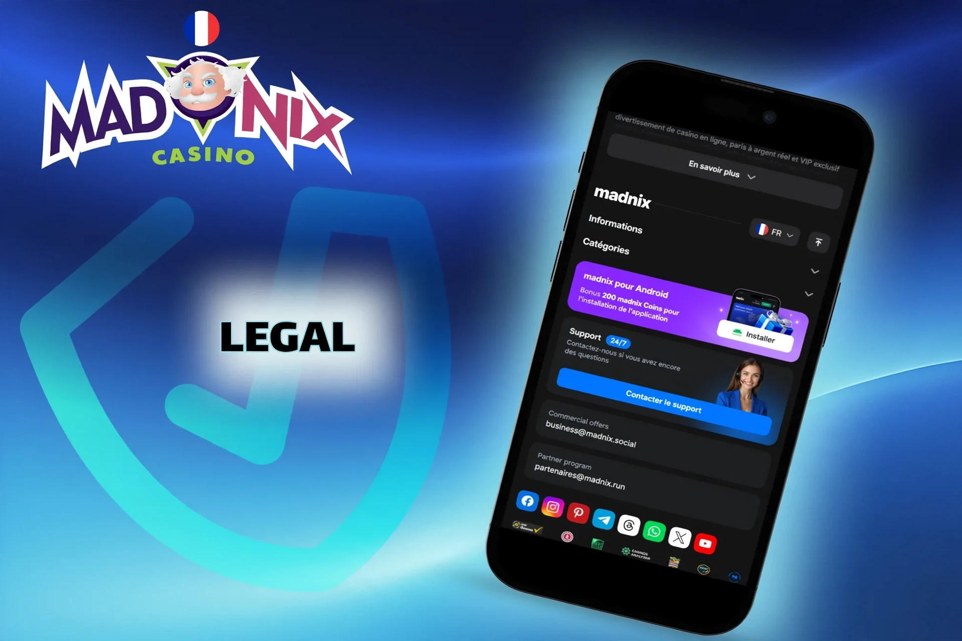 Légalité des paris et des jeux de casino en ligne en France, avec un accent sur le jeu sûr et responsable
